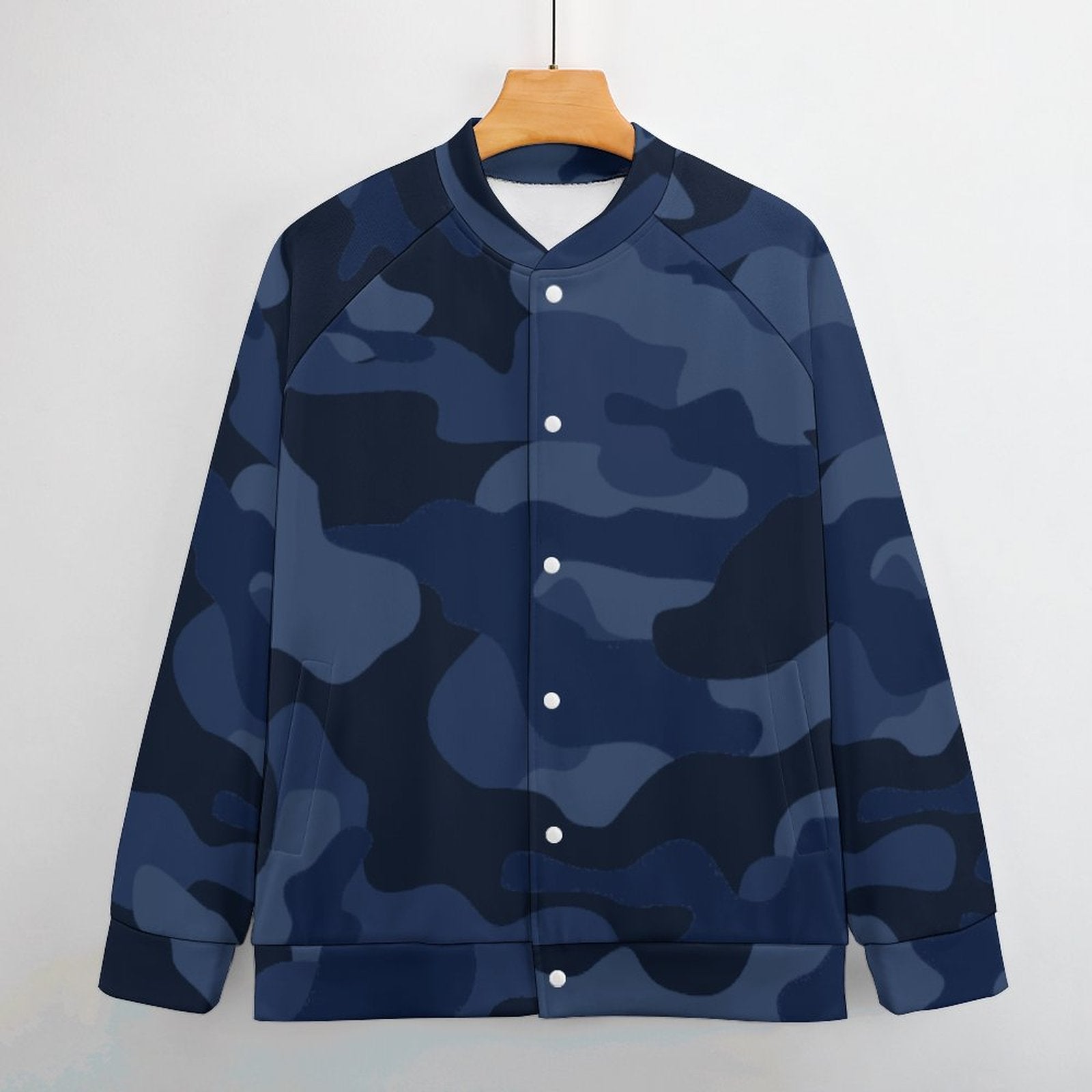 Men's Camo Jacket | Deep Blue Camouflage Camo Colors