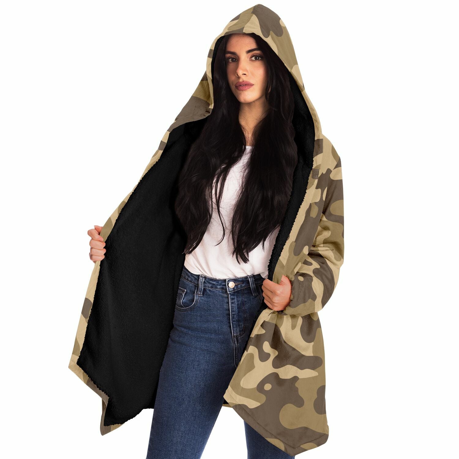 Camo Cloak | Khaki Camouflage | Microfleece Camo Colors