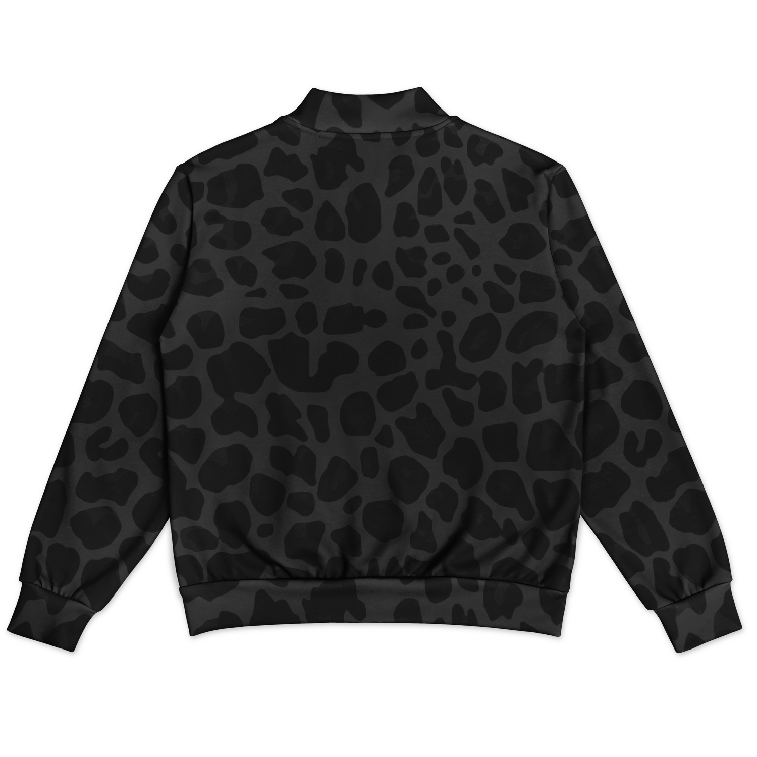 Baseball Jacket in Black Puma Print | Heavyweight Coat Camo Colors