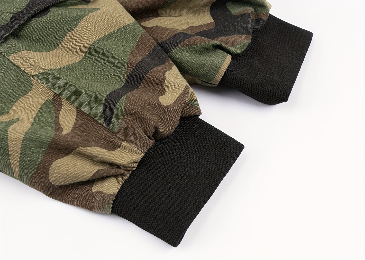 Casual Camo Print Bomber Jacket for Women, Zip-Up Outerwear Camo Colors