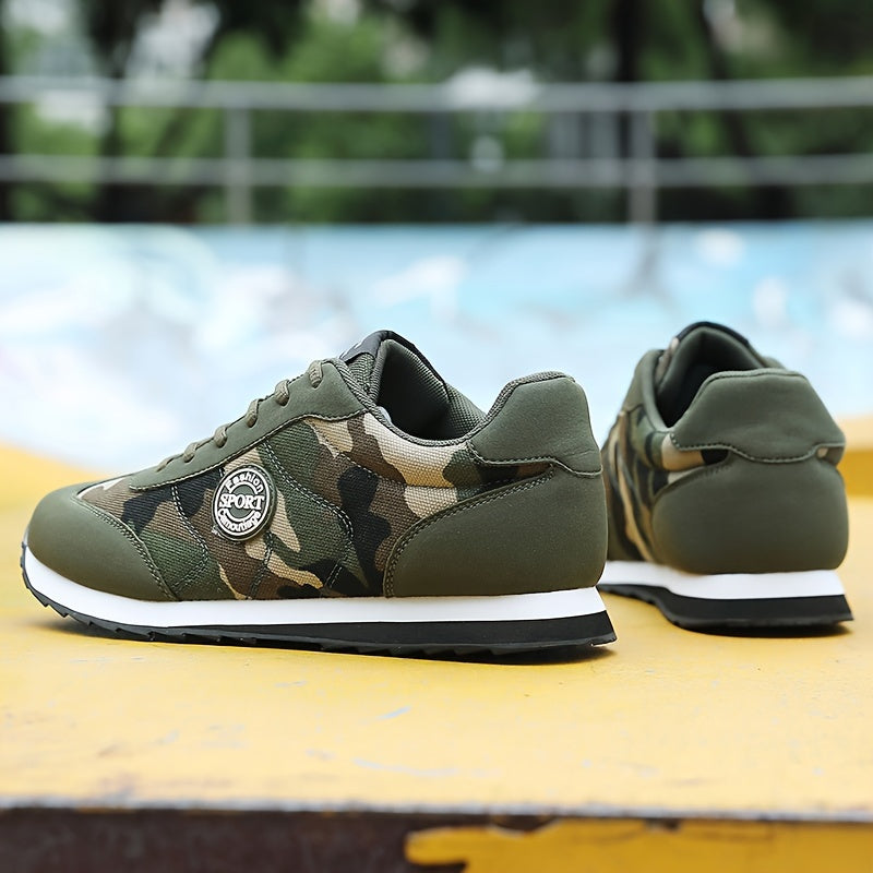 Unisex Camouflage Casual Sneakers – Lightweight, Breathable Camo Colors