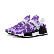 Lightweight Camo Sneakers | Purple, Blue, and Mauve Camo Colors