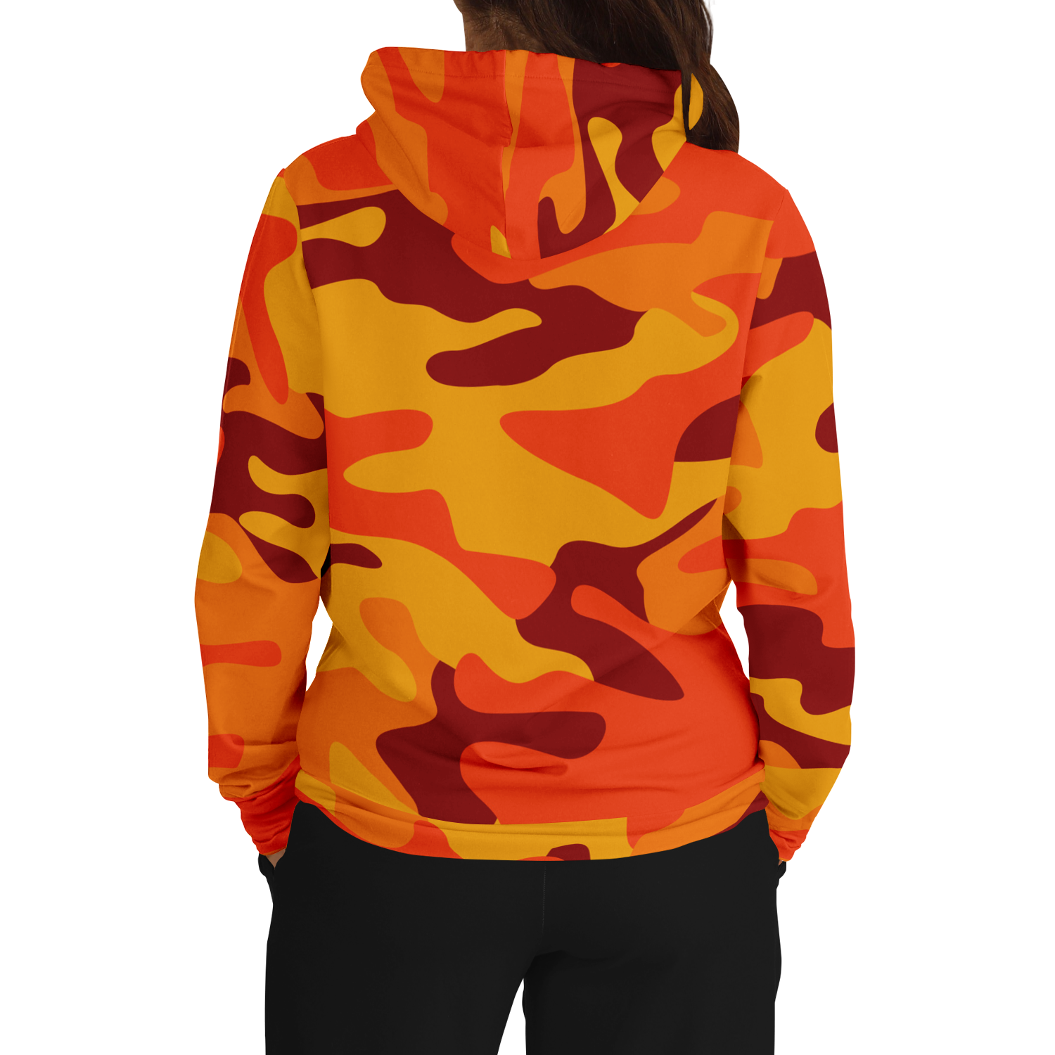 Nike camo hoodie orange shop