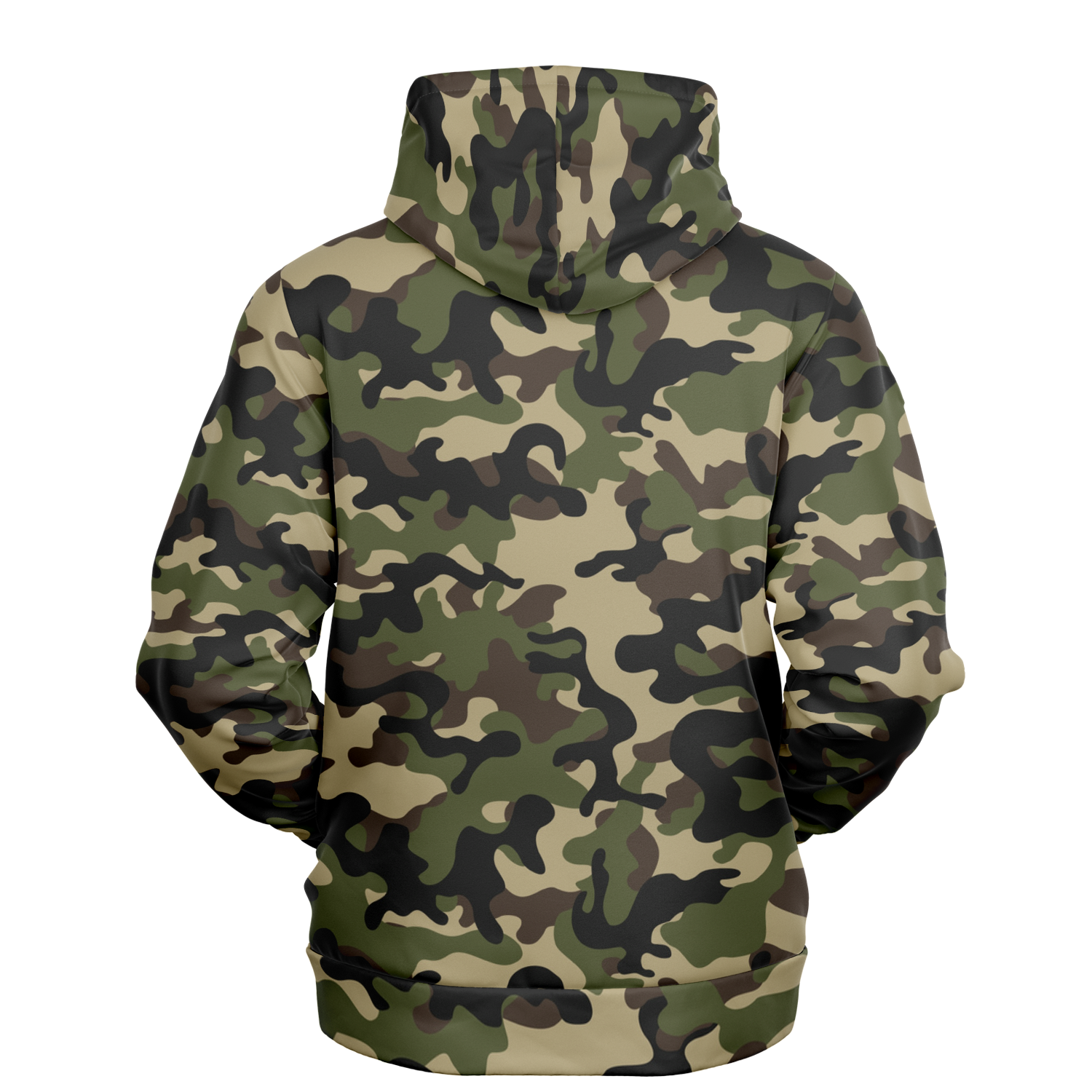 Brown Camo Hoodie | Classic Military Camouflage Camo Colors