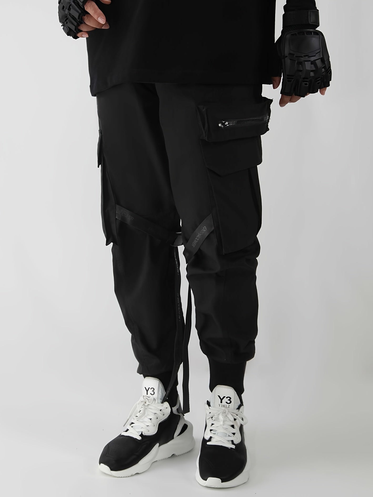 Streetwear Techwear Cargo Jogger Pants for Men Camo Colors