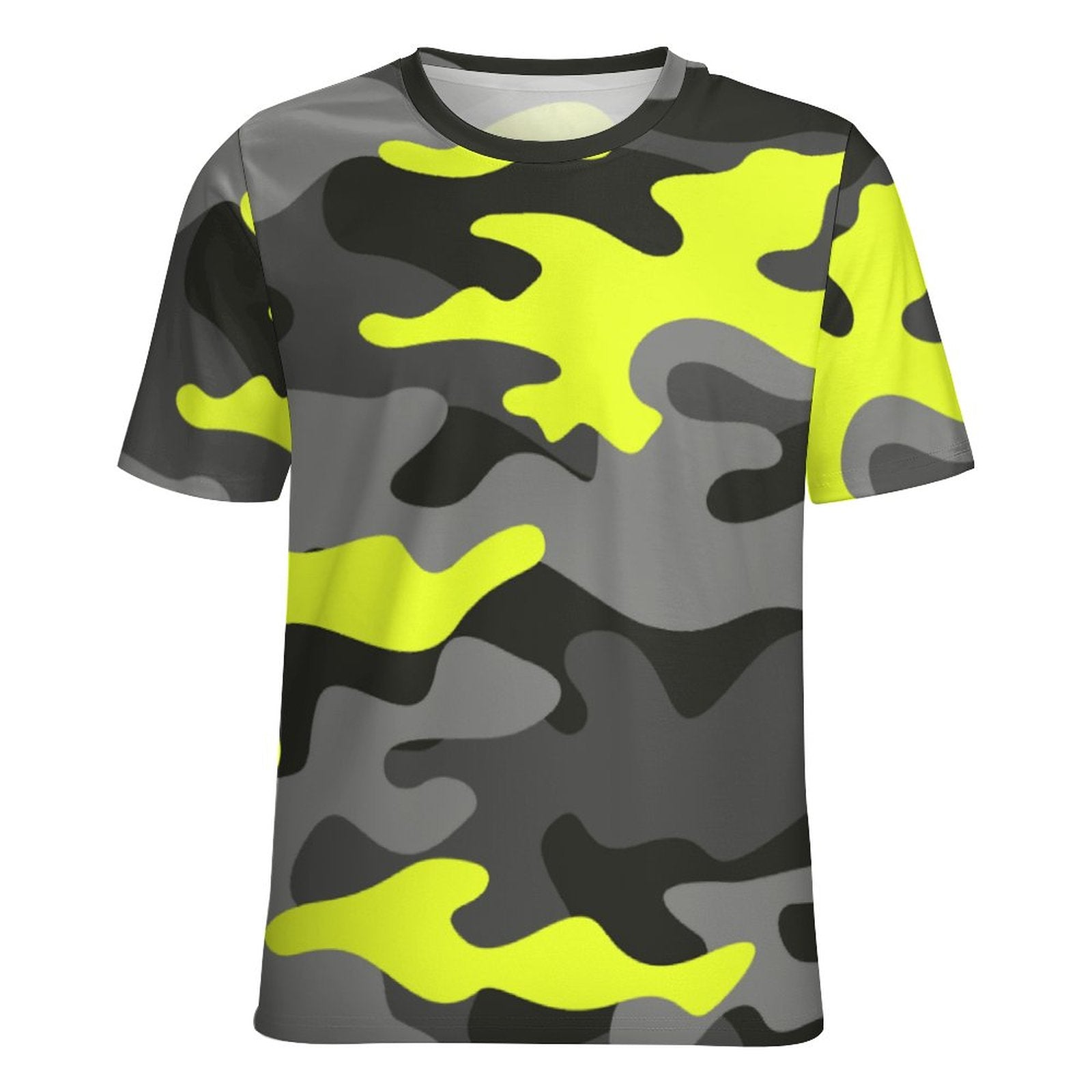 Camo Shirt | Black, Gray, and Yellow T Camo Colors