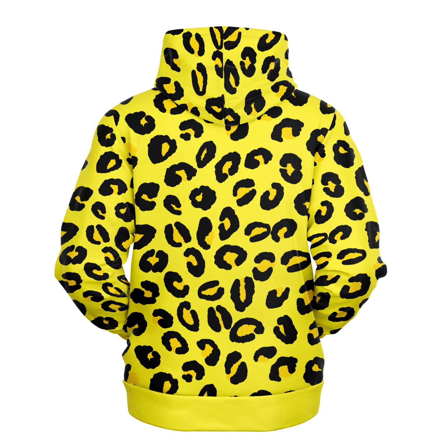 Leopard Hoodie | Black and Yellow Pattern | Unisex Camo Colors
