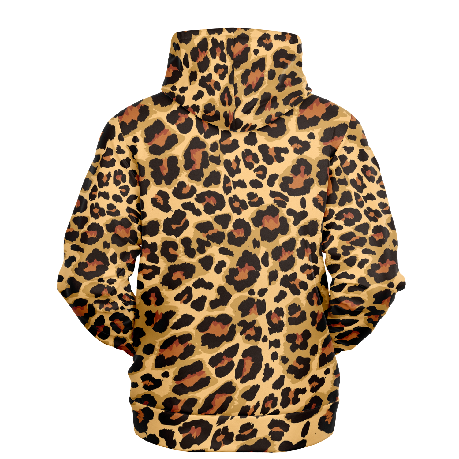 Leopard Hoodie | Classic Brown and Black Pattern | Unisex Camo Colors