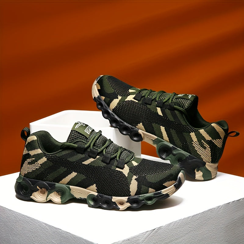 Women's Camouflage Graphic Low-Top Sports Shoes Camo Colors