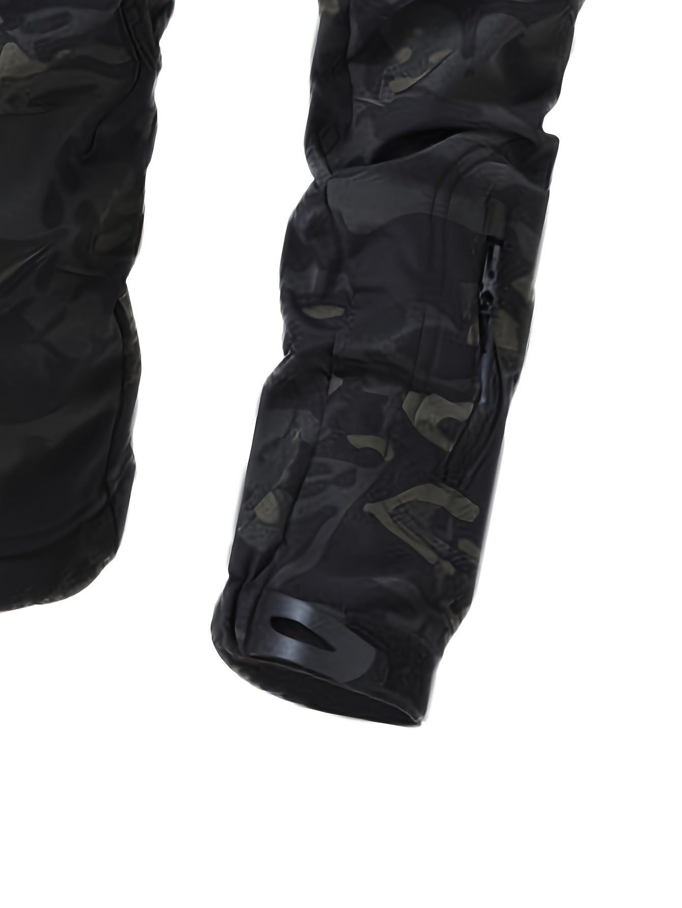 Men's Military Camo Jacket | Hooded Windbreaker with Zippered Pockets, Removable Hood Camo Colors