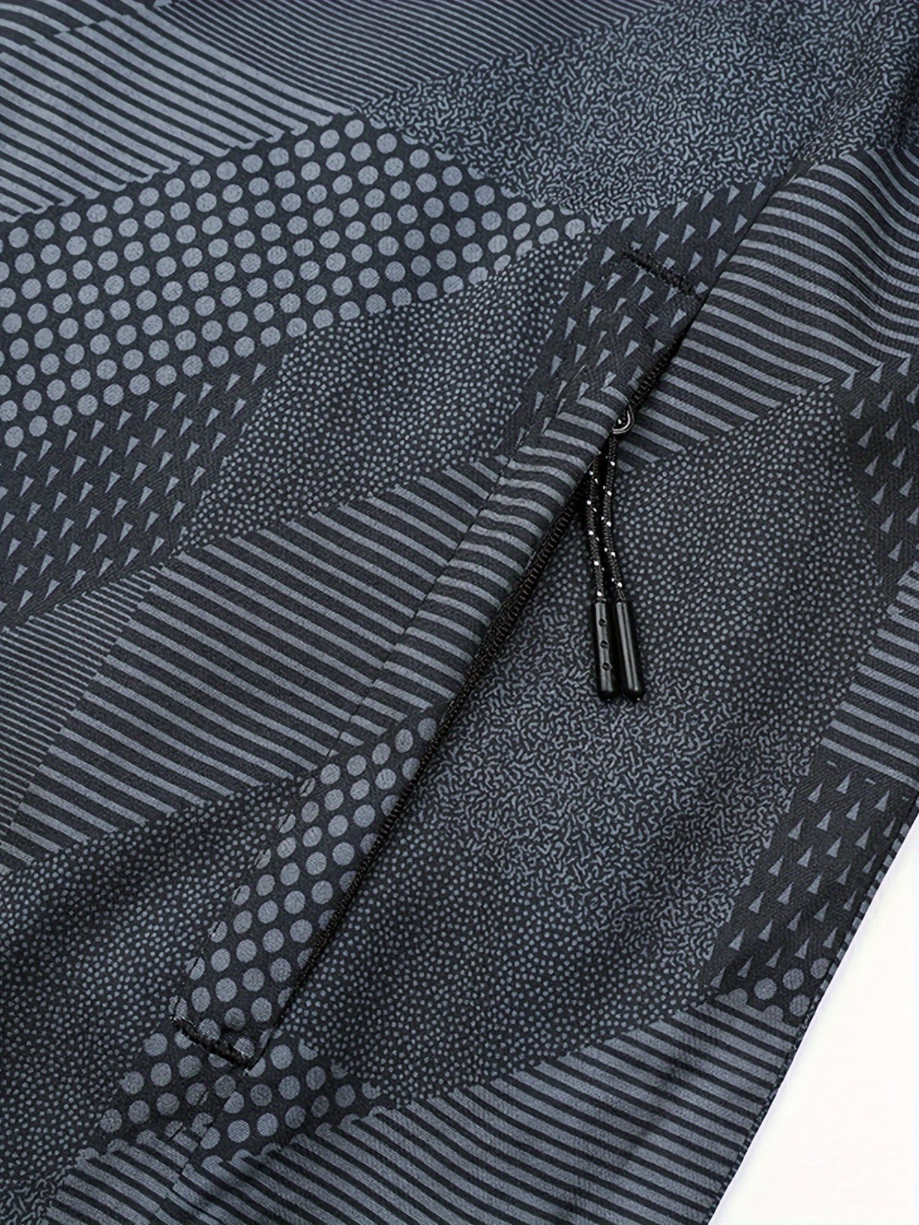 Men's Casual Sports Hoodie with Zipper | Camouflage Pattern Camo Colors