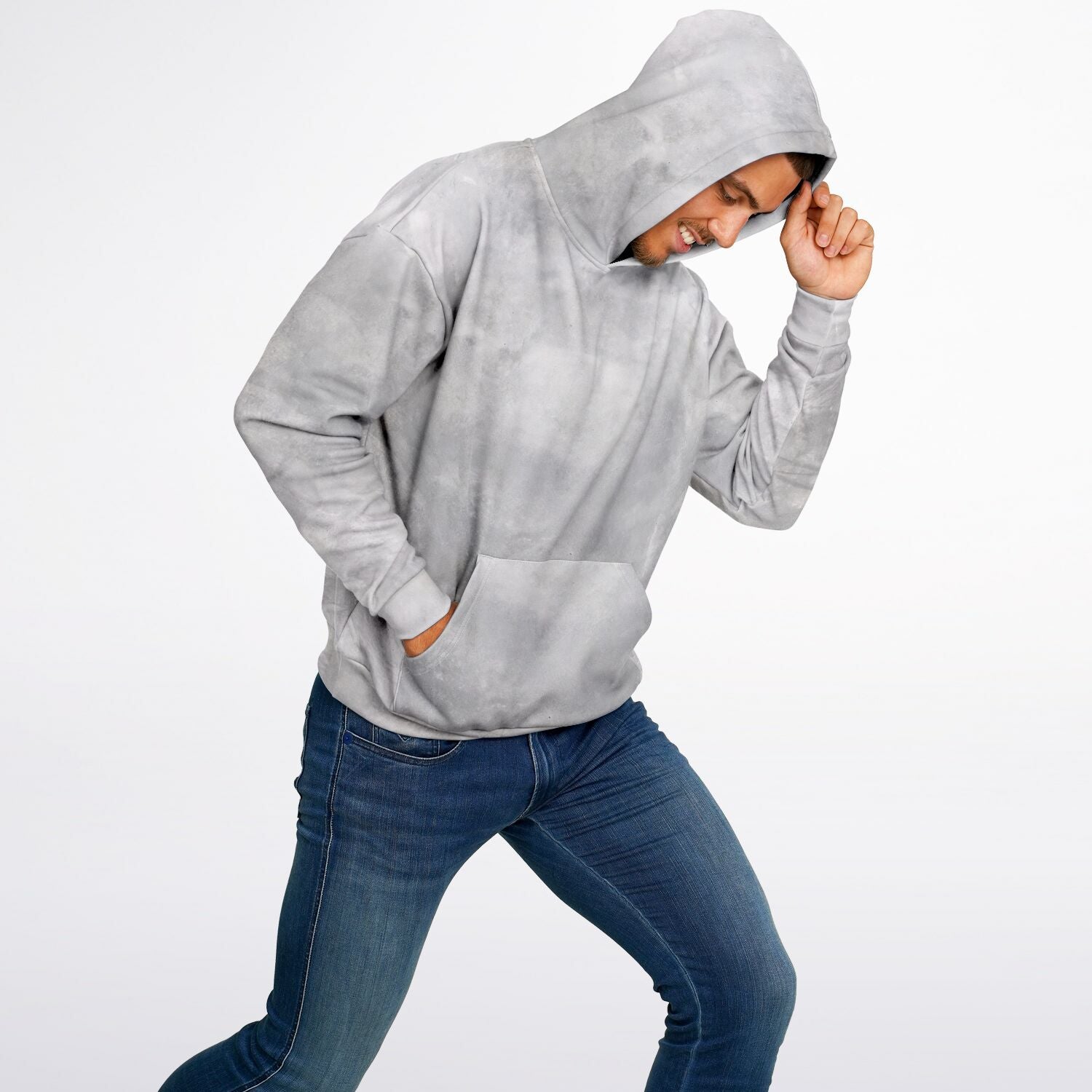 Oversized Concrete Hoodie – Y2K Retro Vintage Streetwear | Camo Colors