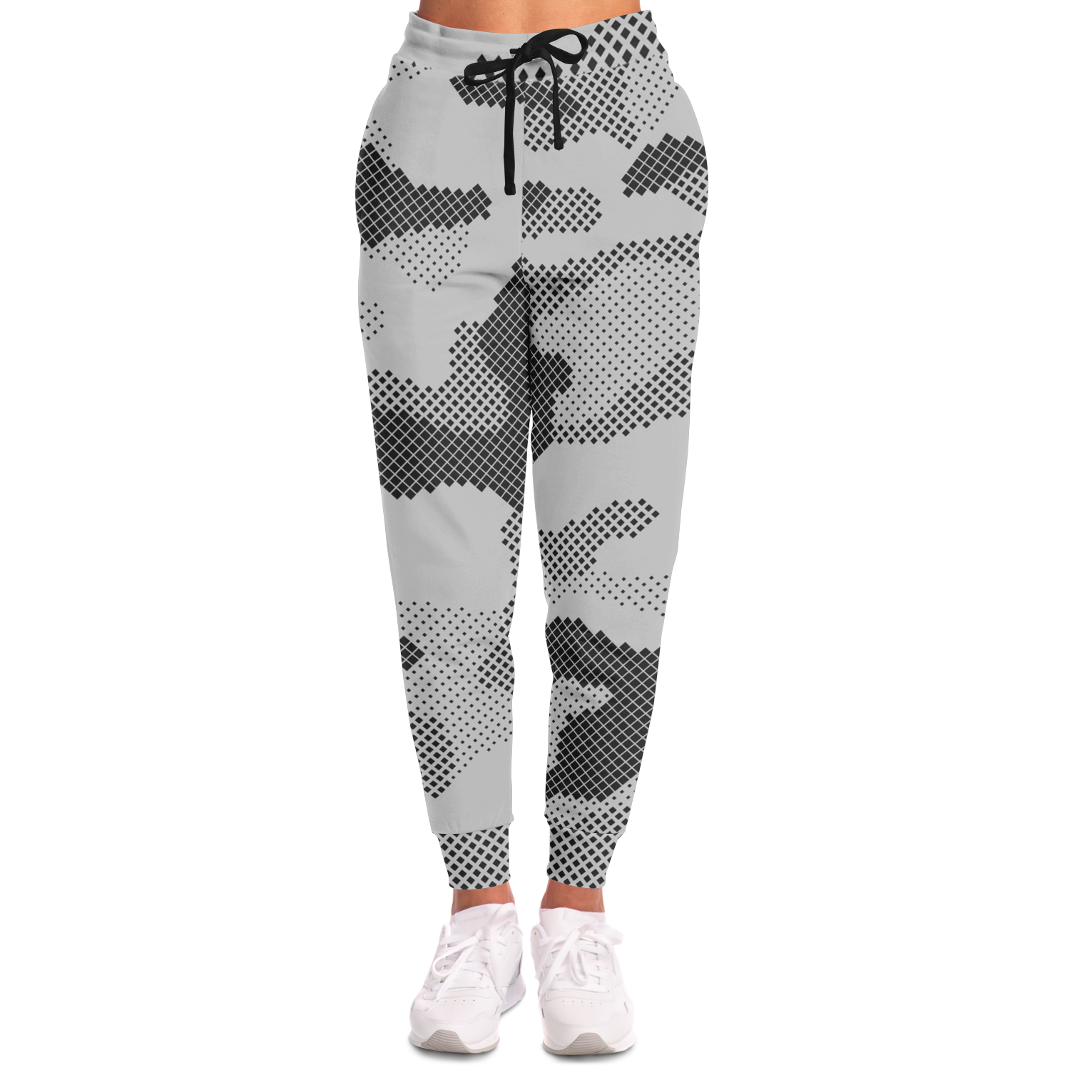 Camo Joggers | Unisex | Gray Digital Camouflage Camo Colors