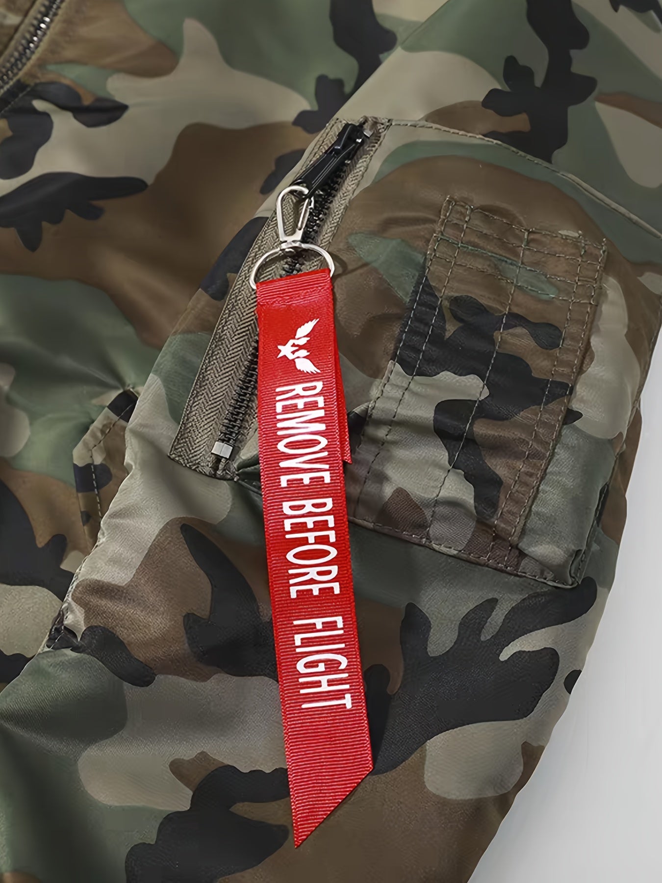 Men's Zippered Jacket | Windproof Warm Baseball Streetwear Camo Colors