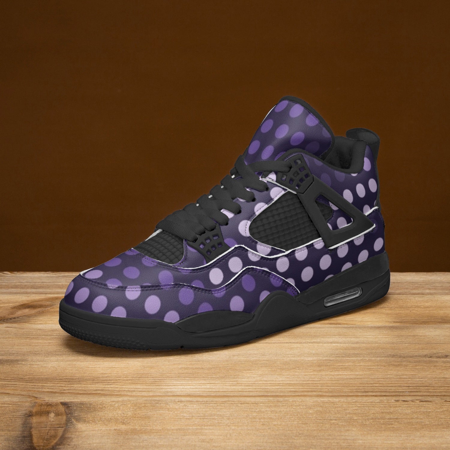 Camo Jordans AJ4 | Blue LED Camo Colors