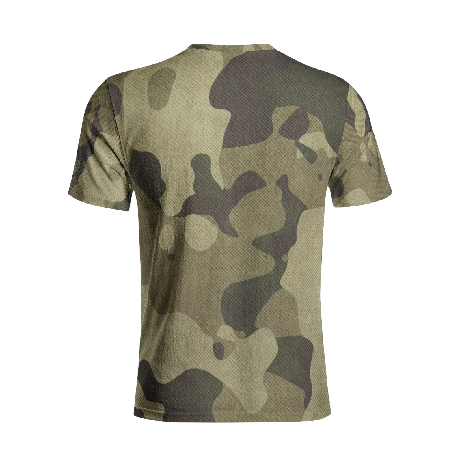 Camo T-shirt | Cotton | Unisex | Green Fabric Camouflage Camo Colors