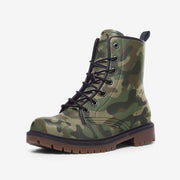 Camo Boots | Leather Camouflage in Military Brown Camo Colors
