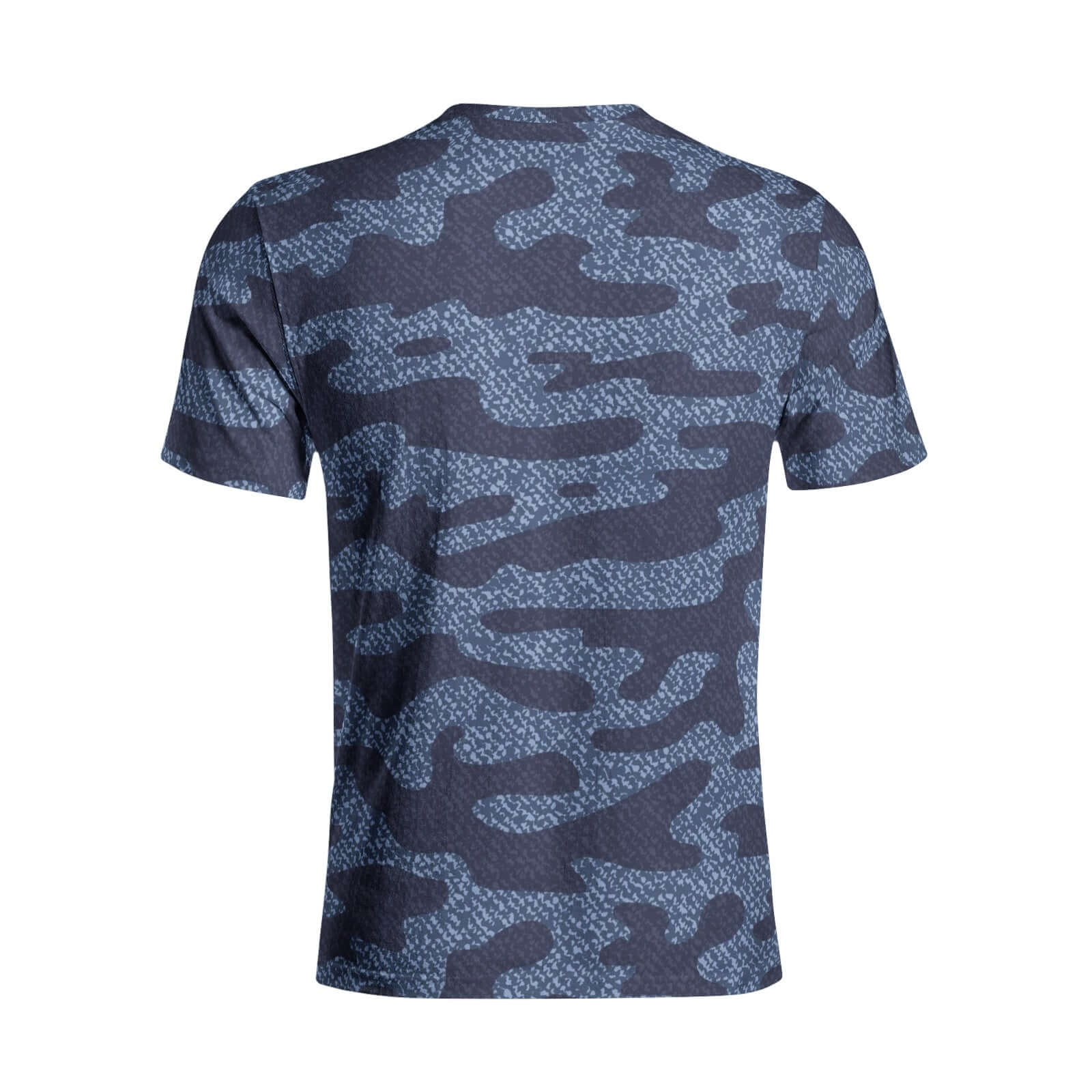 Cotton T-shirts | Spotted Camo Blue Jeans Cloth Pattern Camo Colors