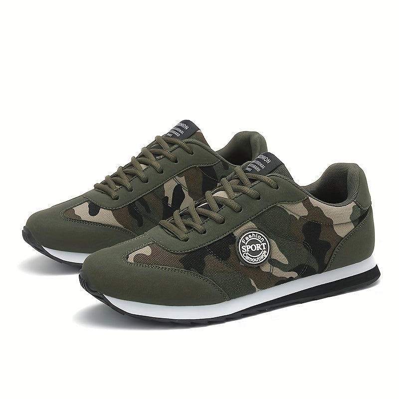 Unisex Camouflage Casual Sneakers – Lightweight, Breathable Camo Colors