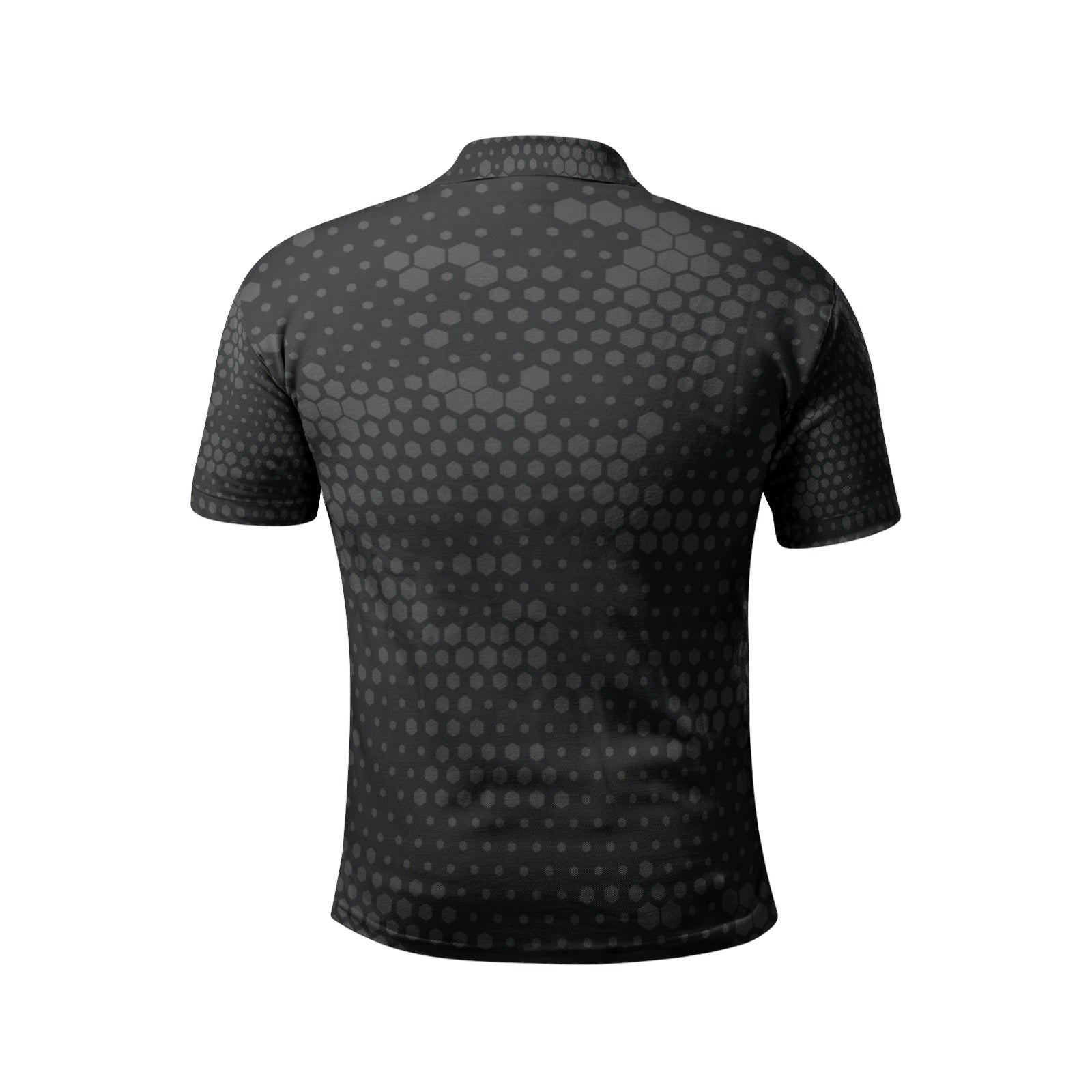 Black Camo Golf Shirt | Stylish Hive Camouflage Camo Colors