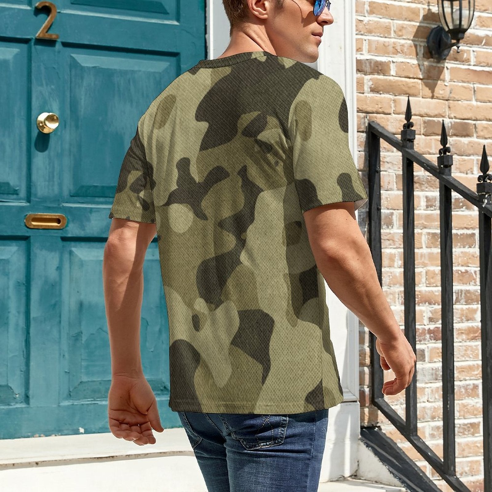 Camo Shirt | Green Fabric T Camo Colors