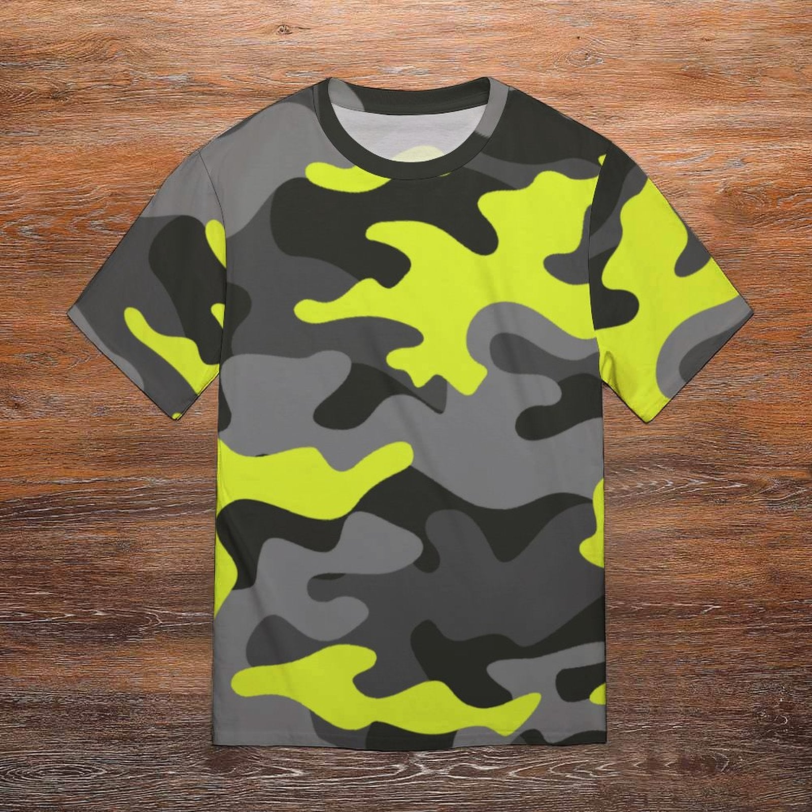 Camo Shirt | Black, Gray, and Yellow T Camo Colors
