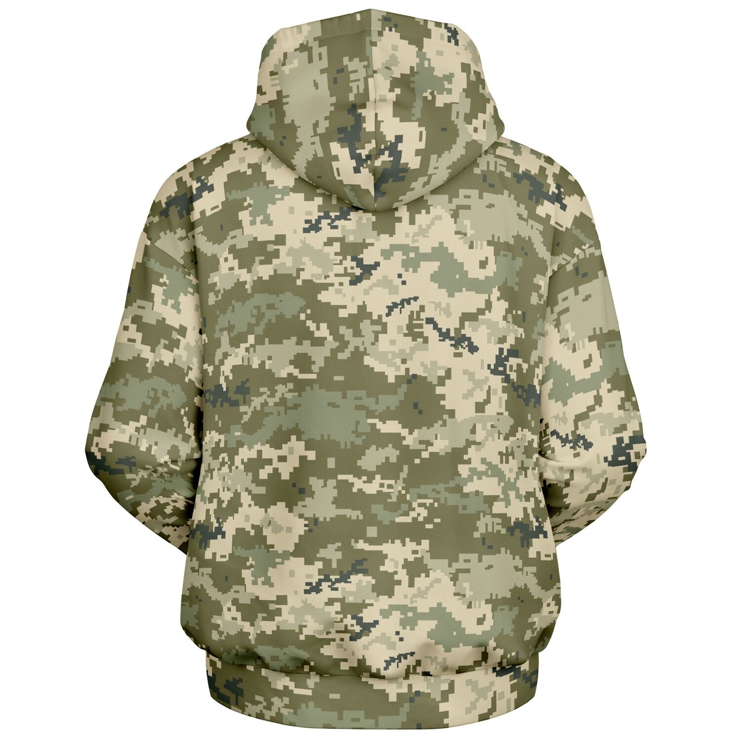 Oversized Camo Hoodie | Ukraine Green Military Camouflage | Camo Colors