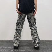 Camouflage Y2K Baggy Jeans Camo Colors