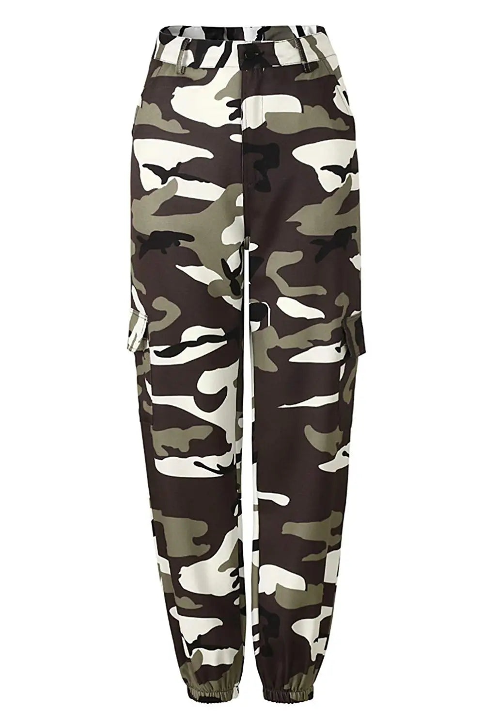 Women’s High-Waist Camo Cargo Pants – 6 Colors | Camo Colors