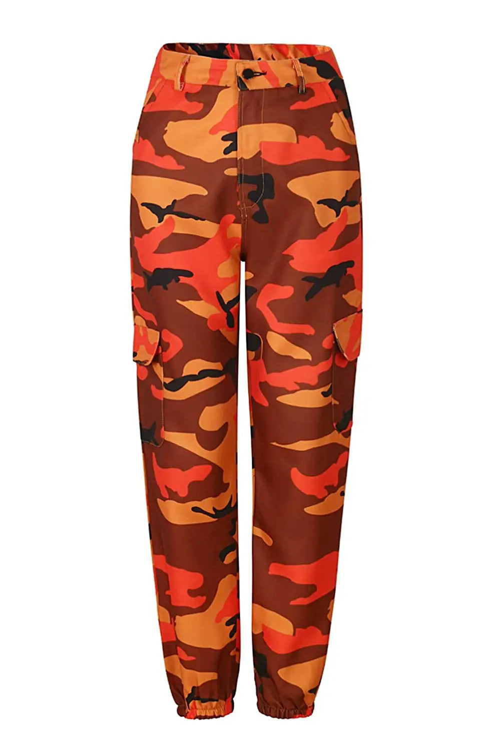 Women’s High-Waist Camo Cargo Pants – 6 Colors | Camo Colors