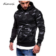 Hooded Men's Camouflage Windbreaker Sweatshirt | Camo Colors