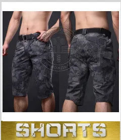 Men's Tactical Camouflage Cargo Pants | Military-Style Workwear | Camo Colors