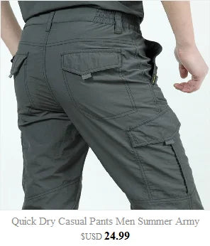Men's Tactical Camouflage Cargo Pants | Military-Style Workwear | Camo Colors