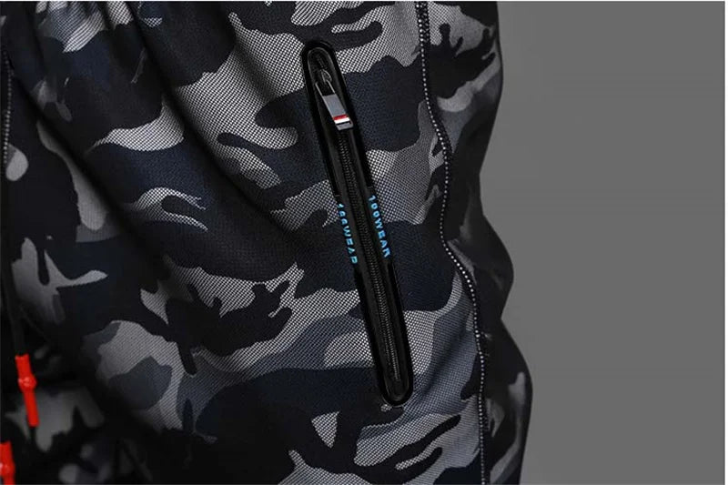 Men's Camouflage Jogging Pants with Pockets | Camo Colors