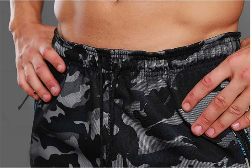 Men's Camouflage Jogging Pants with Pockets | Camo Colors