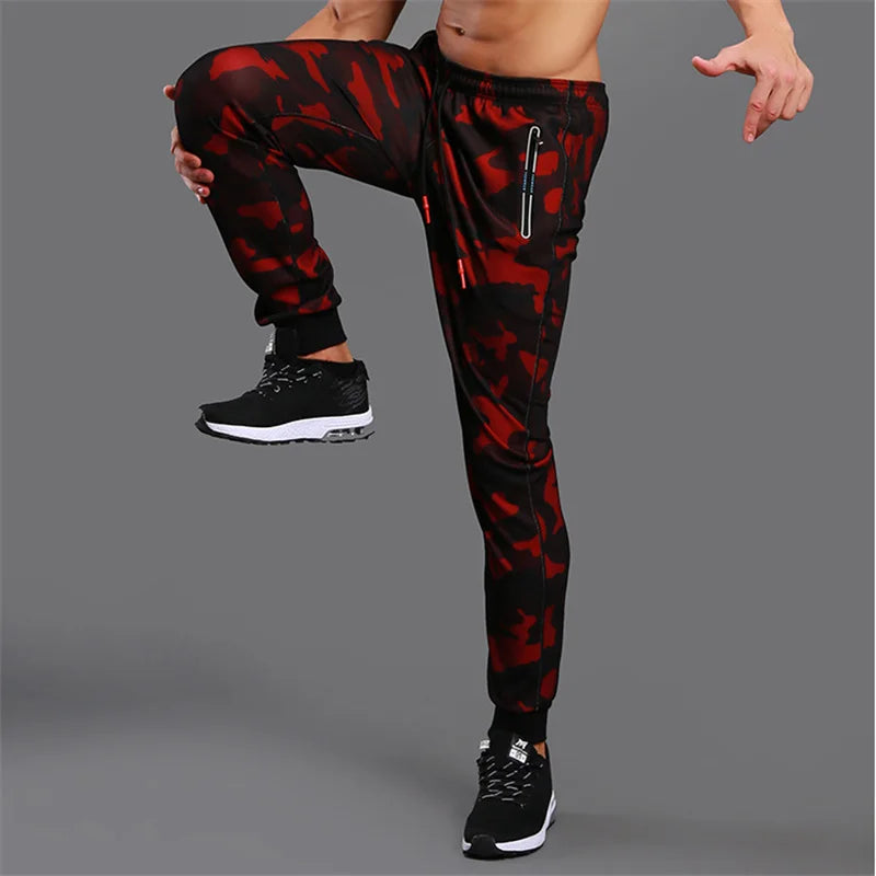 Men's Camouflage Jogging Pants with Pockets | Camo Colors