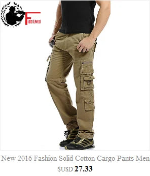 Men's Tactical Camouflage Cargo Pants | Military-Style Workwear | Camo Colors
