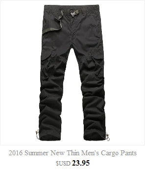 Men's Tactical Camouflage Cargo Pants | Military-Style Workwear | Camo Colors