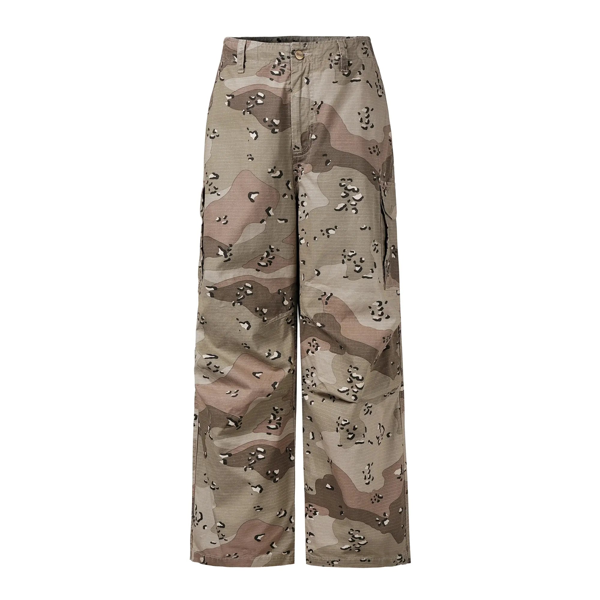 Japanese Streetwear Fall Camouflage Trousers Camo Colors