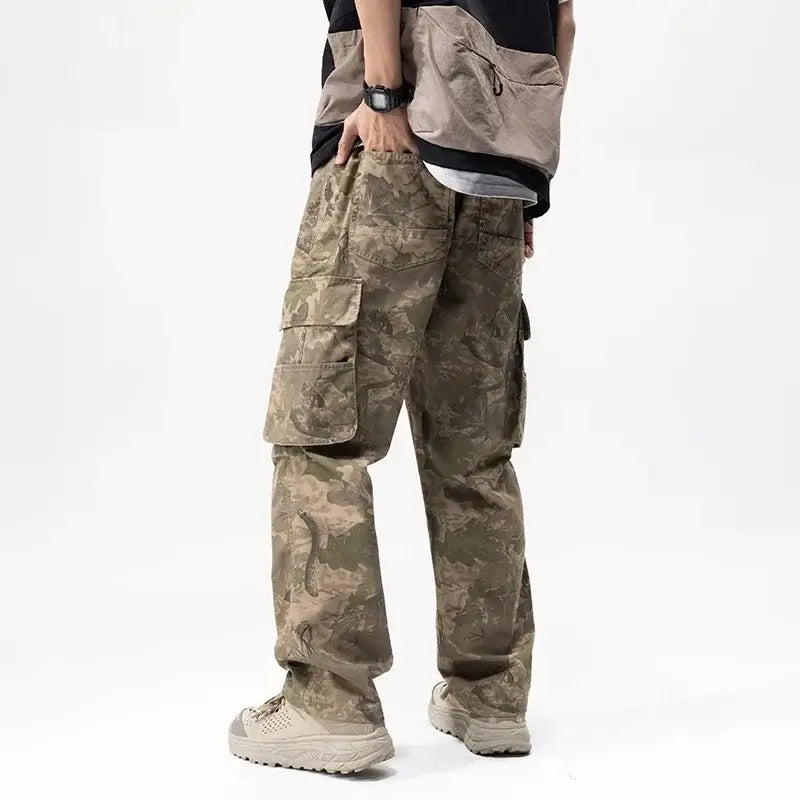 Men's Desert Camo Overalls – Streetwear Meets Function | Camo Colors