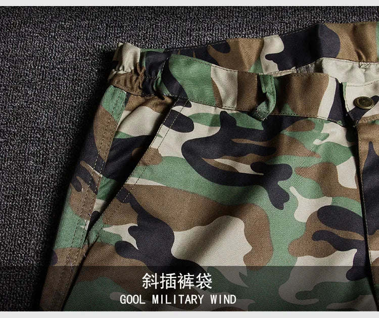 Camo Set for Men | Tactical Jacket and Cargo Pants Camo Colors