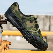 New Camouflage Canvas Shoes for Men – Comfortable & Breathable Sneakers | Camo Colors