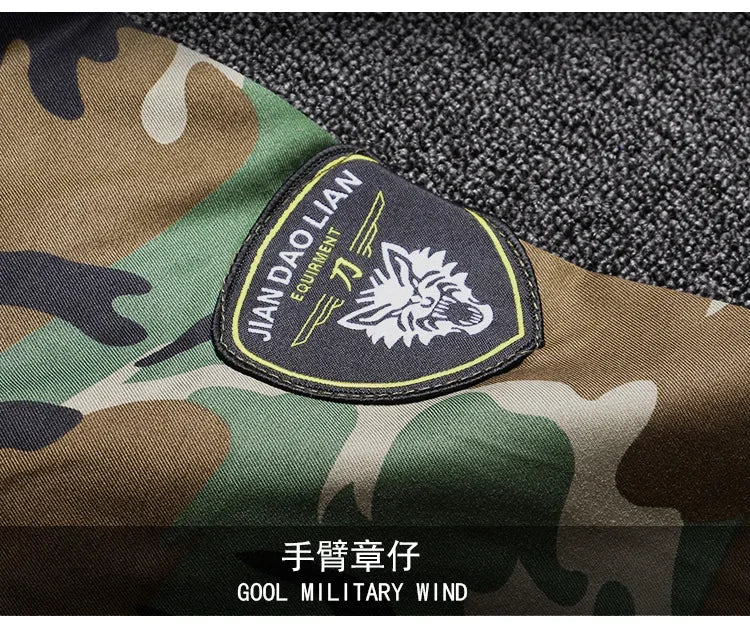 Camo Set for Men | Tactical Jacket and Cargo Pants Camo Colors