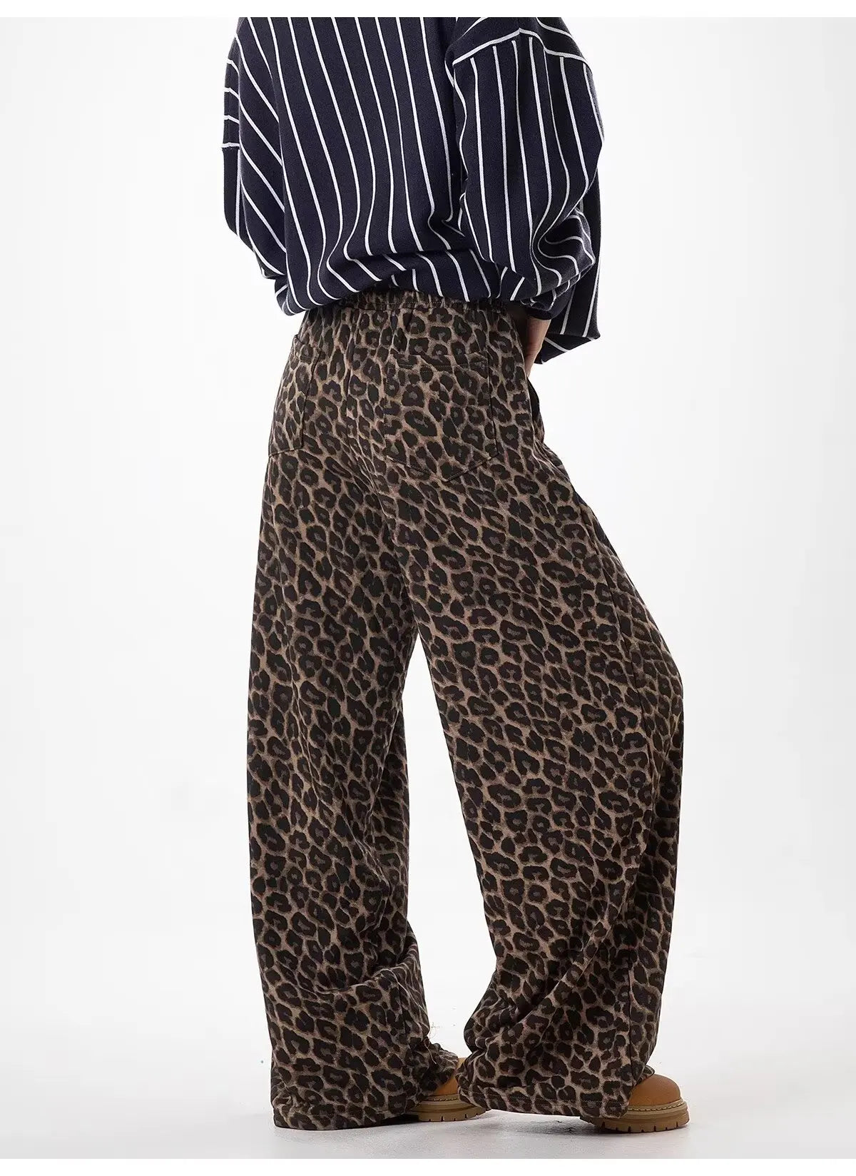 Men's Leopard Print Sweatpants | High-Street Casual Trend | Camo Colors
