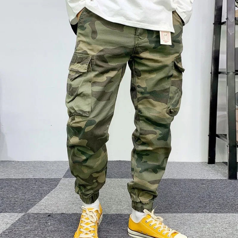 Snake Print Cargo Pants – Bold Streetwear with Utility |Camo Colors