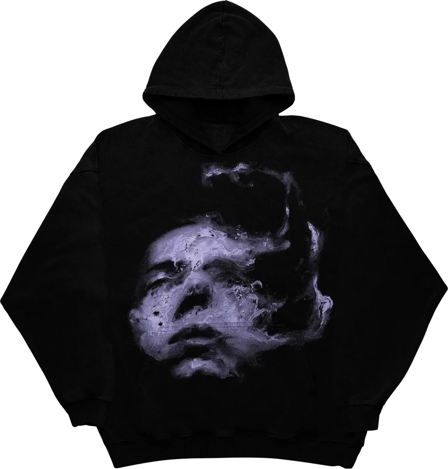 Street Portrait Hoodie | Harajuku-Inspired Y2K Style | BiggOrange DIY | Camo Colors