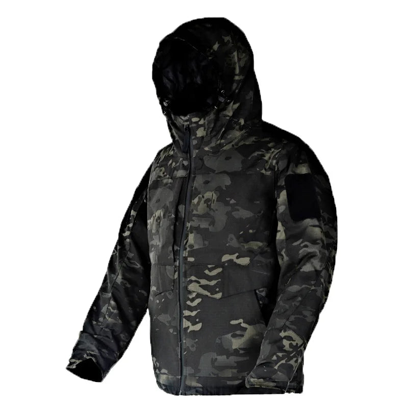 Men's Winter Hunting Jacket: Tactical, Waterproof, Insulated Camo Camo Colors