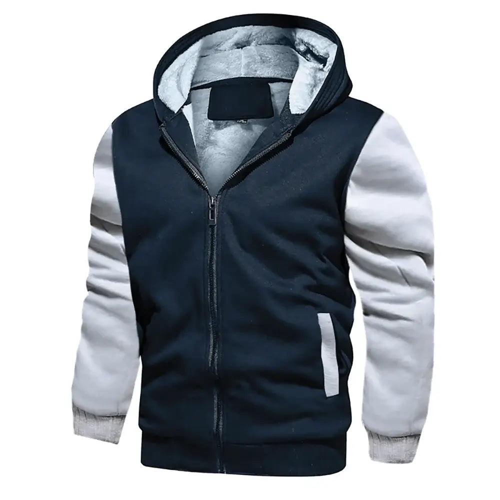 Men’s Thick Fleece Camo Jacket – Warm & Windproof | Camo Colors