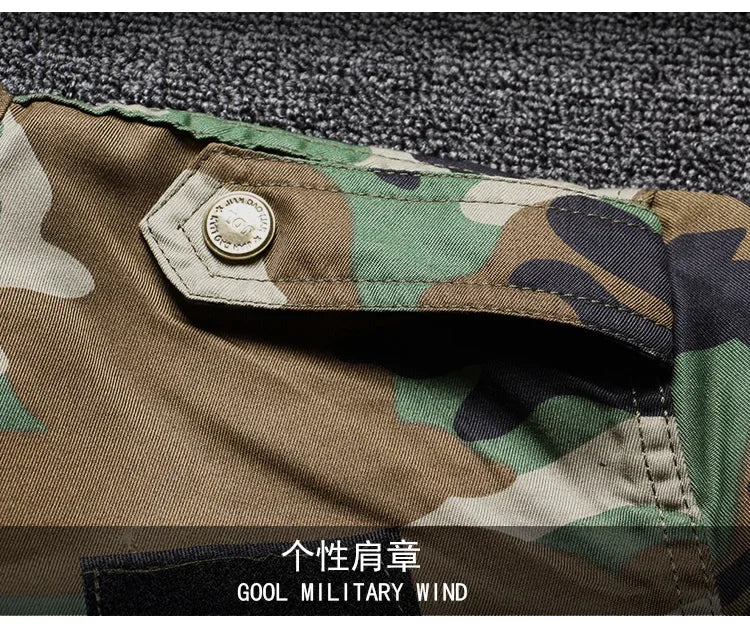 Camo Set for Men | Tactical Jacket and Cargo Pants Camo Colors