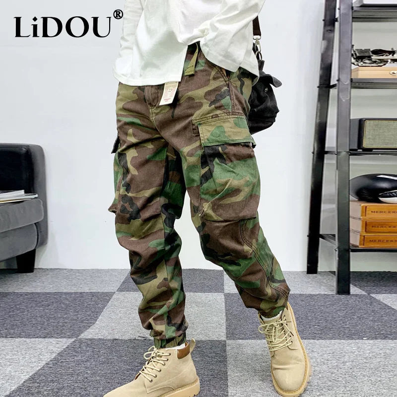 Snake Print Cargo Pants – Bold Streetwear with Utility |Camo Colors